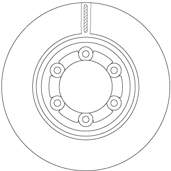 Disc frana TRW DF6984 ISUZU D-MAX I (TFR, TFS) 2,499 cmc (4JK1-TC) diesel 116 TRW DF6984
