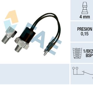 Senzor presiune ulei FAE 12540 ISUZU IMPULSE 1,588 cmc (4XE1-XUT) benzina 163 FAE 12540