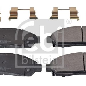 Set placute frana FEBI BILSTEIN 170899 ISUZU D-MAX I (TFR, TFS) 2,999 cmc (4JH1-TC) diesel 136 FEBI BILSTEIN 170899