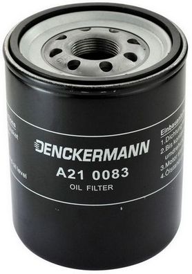 Filtru ulei DENCKERMANN A210083 ISUZU TROOPER I (UBS) 2,771 cmc (4JB1-TC) diesel 106 DENCKERMANN A210083