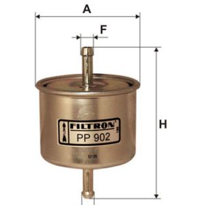 Filtru combustibil FILTRON PP 902 ISUZU PIAZZA (JR_) 1,994 cmc (4ZC1-T) benzina 141 FILTRON PP 902
