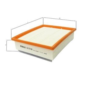 Filtru aer MAHLE ORIGINAL LX 2748 ISUZU D-MAX I platou / sasiu (TFR, TFS) 2,999 cmc (4JJ1-TC) diesel 163 MAHLE ORIGINAL LX 2748