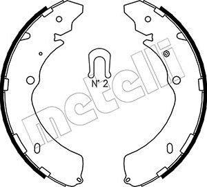 Set saboti frana METELLI 53-0193 ISUZU D-MAX I (TFR, TFS) 2,499 cmc (4JK1-TC) diesel 116 METELLI 53-0193