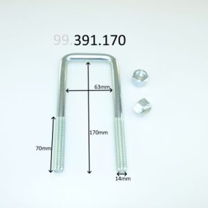 Brida arc CS GERMANY 99.391.170 ISUZU D-MAX II (TFR, TFS) 2,499 cmc (4JK-1E5-TC, 4JK1-E5S-L) diesel 163 CS GERMANY 99.391.170