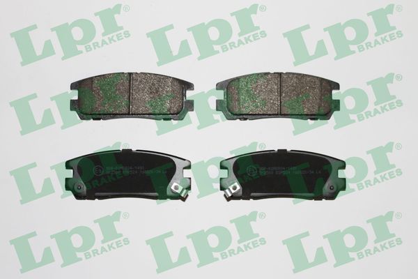 Set placute frana LPR 05P524 ISUZU TROOPER III 2,999 cmc (4JX1) diesel 160 LPR 05P524