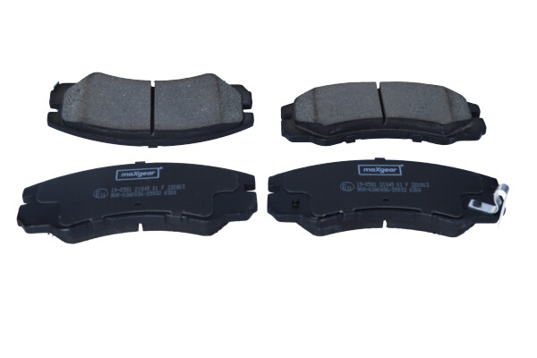 Set placute frana MAXGEAR 19-0581 ISUZU TROOPER III 2,999 cmc (4JX1) diesel 159 MAXGEAR 19-0581
