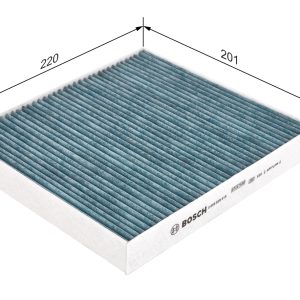 Filtru aer habitaclu BOSCH 0 986 628 519 ISUZU D-MAX II platou / sasiu (TFR, TFS) 2,499 cmc (4JK1-TCY) diesel 163 BOSCH 0 986 628 519