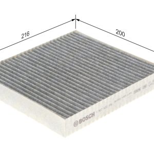 Filtru aer habitaclu BOSCH 1 987 432 416 ISUZU D-MAX II (TFR, TFS) 1,898 cmc (RZ4E-TC) diesel 163 BOSCH 1 987 432 416