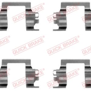 Set accesorii placute frana QUICK BRAKE 109-1117 ISUZU TROOPER I AUTOTURISM DE TEREN, DESCHIS 2,254 cmc (4ZD1) benzina 90 QUICK BRAKE 109-1117