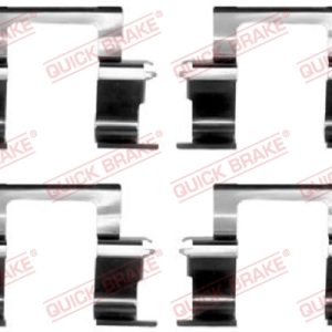 Set accesorii placute frana QUICK BRAKE 109-1274 ISUZU TROOPER III AUTOTURISM DE TEREN, DESCHIS 2,999 cmc (4JX1T) diesel 160 QUICK BRAKE 109-1274