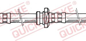 Furtun frana QUICK BRAKE 50.966 ISUZU TROOPER I (UBS) 2,771 cmc (4JB1-TC) diesel 106 QUICK BRAKE 50.966