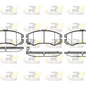 Set placute frana ROADHOUSE 2425.22 ISUZU TROOPER III 2,999 cmc (4JX1) diesel 159 ROADHOUSE 2425.22