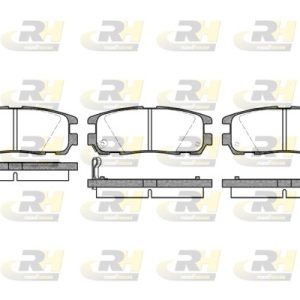 Set placute frana ROADHOUSE 2426.02 ISUZU TROOPER III 3,494 cmc (6VE1) benzina 215 ROADHOUSE 2426.02