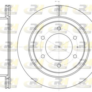 Disc frana ROADHOUSE 6515.10 ISUZU TROOPER III 2,999 cmc (4JX1) diesel 159 ROADHOUSE 6515.10
