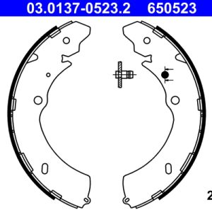 Set saboti frana ATE 03.0137-0523.2 ISUZU D-MAX I (TFR, TFS) 2,499 cmc (4JK1-TC) diesel 116 ATE 03.0137-0523.2