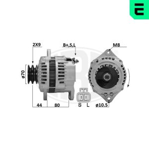 Alternator ERA 209665A ISUZU TROOPER III 2,999 cmc (4JX1) diesel 159 ERA 209665A