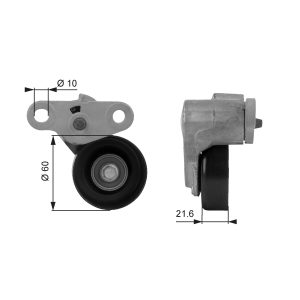 Intinzator curea distributie GATES T38159 – ISUZU | AutoRival