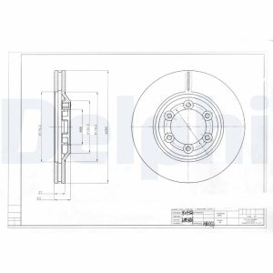 Disc frana DELPHI BG4175 – ISUZU | AutoRival