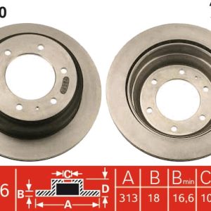 Disc frana TRW DF4030 – ISUZU | AutoRival