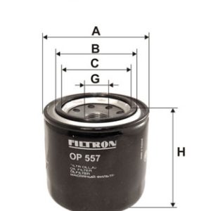 Filtru ulei FILTRON OP 557
