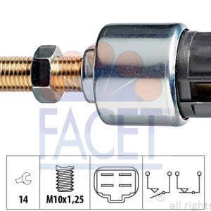 Comutator lumini frana FACET 7.1044
