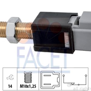Comutator lumini frana FACET 7.1304