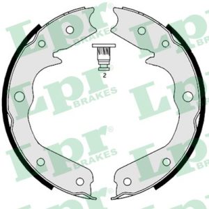 Set saboti frana frana de mana LPR 08970 – ISUZU | AutoRival