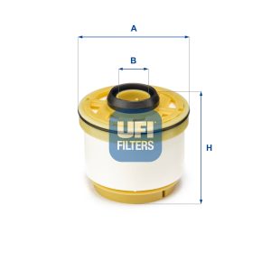 Filtru combustibil UFI 26.045.00 – ISUZU | AutoRival