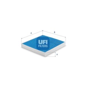 Filtru aer habitaclu UFI 34.167.00 – ISUZU | AutoRival