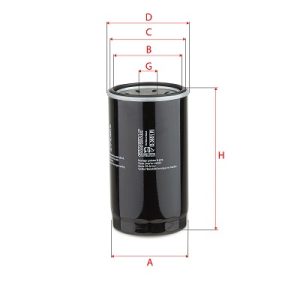 Filtru ulei SOFIMA S 3651 R – ISUZU | AutoRival