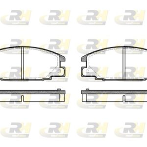 Set placute frana ROADHOUSE 2238.04 – imagine produs
