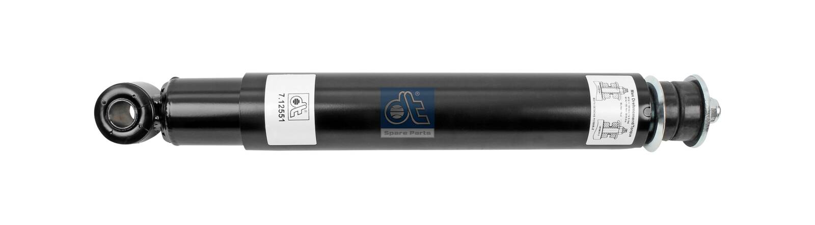 Amortizor IVECO EUROCARGO I-III 120 E 25 K tector, 120 E 25 DK tector diesel 252 cai DT SPARE PARTS 7.12551