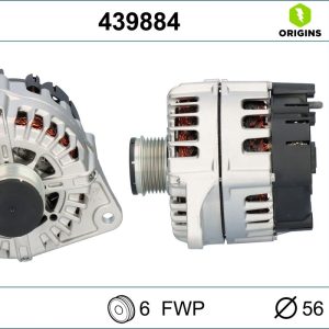 Alternator IVECO DAILY IV platou / sasiu 35C17, 35C17 /P, 35S17, 35S17 /P, 35S17 D diesel 170 cai VALEO 439884
