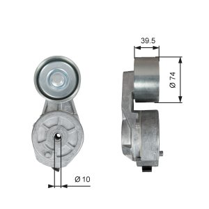 Intinzator curea distributie GATES T38707 – IVECO | AutoRival