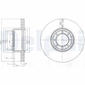 Disc frana DELPHI BG4102 – IVECO | AutoRival