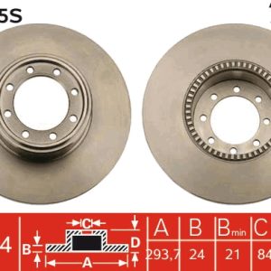 Disc frana TRW DF4985S – IVECO | AutoRival
