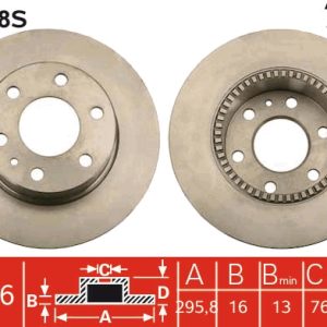 Disc frana TRW DF4988S – IVECO | AutoRival