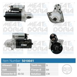 Electromotor MEAT DORIA 5010041 – IVECO | AutoRival