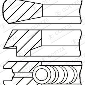 Set segmenti piston GOETZE ENGINE 08-428000-00 – IVECO | AutoRival