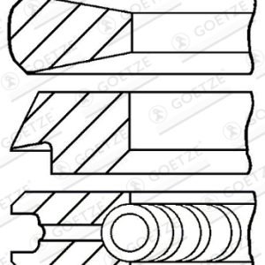 Set segmenti piston GOETZE ENGINE 08-431100-00 – IVECO | AutoRival