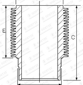 Camasa cilindru GOETZE ENGINE 14-900060-00 – IVECO | AutoRival