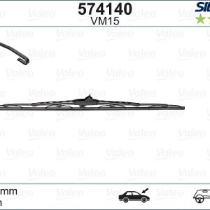 Lamela stergator VALEO 574140 – IVECO | AutoRival