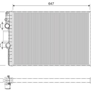 Radiator racire motor VALEO 701215 – IVECO | AutoRival