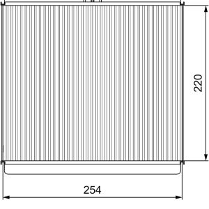 Schimbator de caldura incalzire habitaclu VALEO 811539 – IVECO | AutoRival