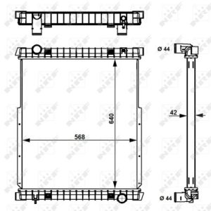 Radiator racire motor NRF 53538 – IVECO | AutoRival
