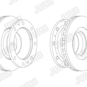 Disc frana JURID 567125J – IVECO | AutoRival