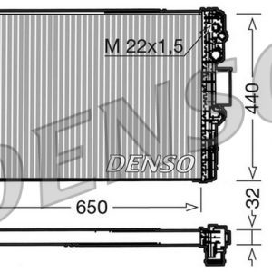 Radiator racire motor DENSO DRM12005 – IVECO | AutoRival