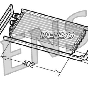 Schimbator de caldura incalzire habitaclu DENSO DRR12100 – IVECO | AutoRival