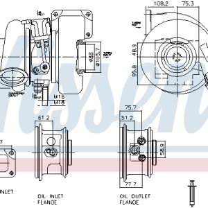Compresor sistem de supraalimentare NISSENS 93727