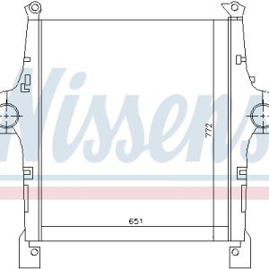Intercooler compresor NISSENS 97047